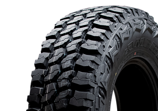 Llanta Americus RUGGED MT 265/50R20 DIBUJO