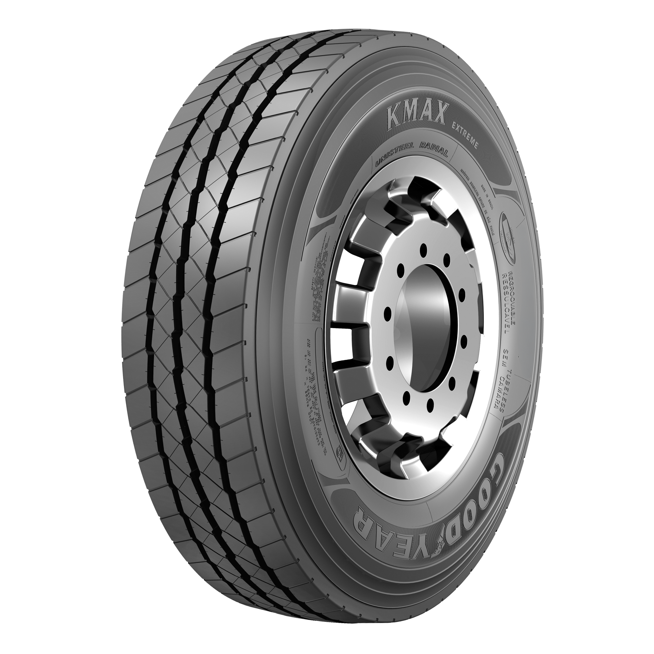 Llanta GOODYEAR KMAX EXTREME 275/80R22.5