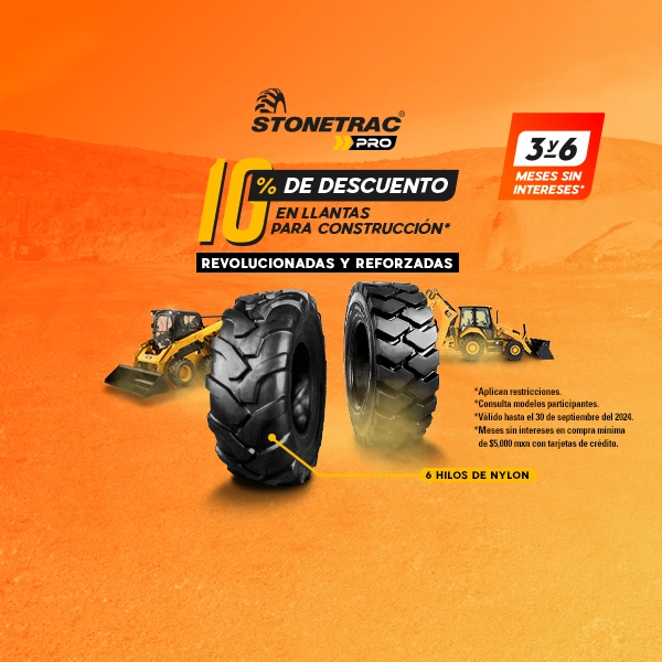 Descuento en llantas Stonetrac Pro