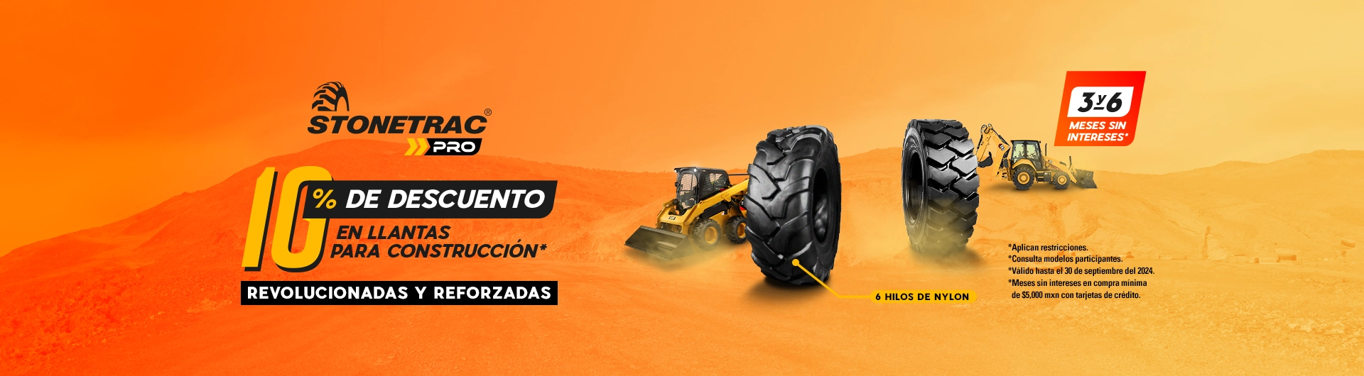 Descuento en llantas Stonetrac Pro